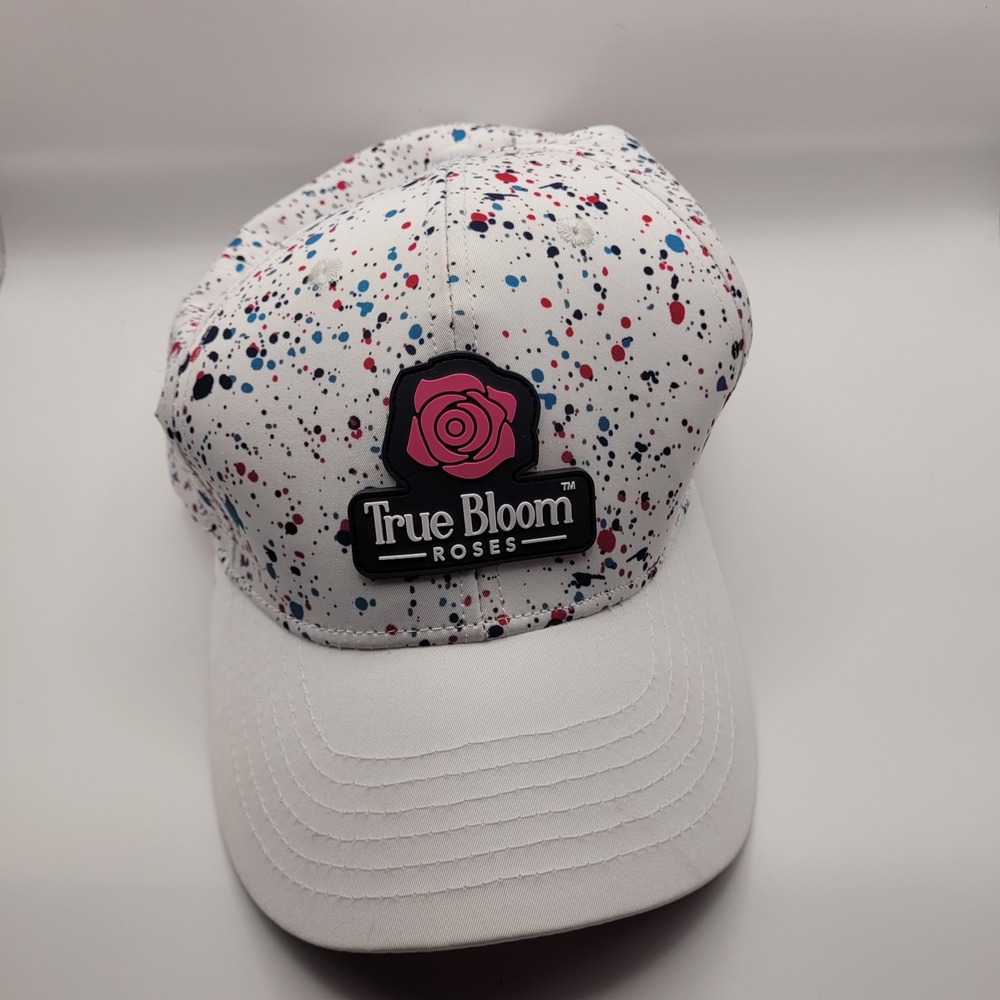 True Bloom Roses White Hat